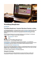 Vorschau: Delamar - Artikel über V13 KlangFormer