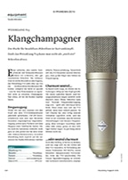 Vorschau: RecMag - Testbericht über WeissKlang V13