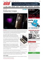 Vorschau: SoundOnSound - Artikel über WeissKlang L1